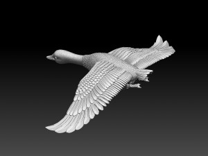 goose 3D प्रिंट मॉडल