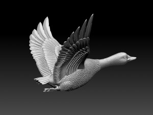 goose 3D Print Model