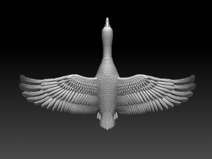 goose 3D-Druckmodell