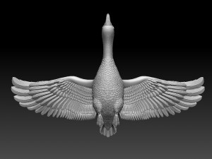 goose 3D-Druckmodell