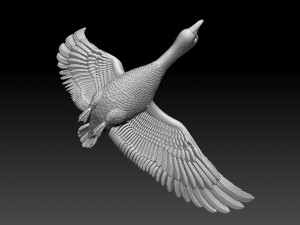 goose 3D-Druckmodell