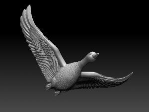 goose 3D-Druckmodell