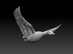 goose 3D-Druckmodell