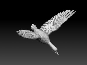 goose 3D-Druckmodell