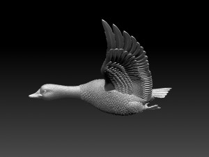 goose 3D-Druckmodell