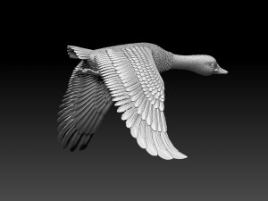goose Modelo de impresión 3D