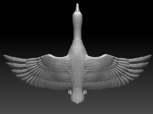 goose 3D-Druckmodell