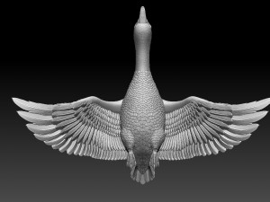 goose 3D-Druckmodell