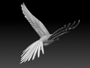parrot 3D 打印模型
