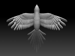 parrot 3D 打印模型