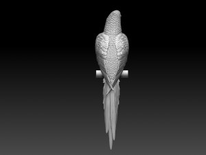 parrot 3Dプリントモデル