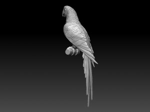 parrot 3Dプリントモデル