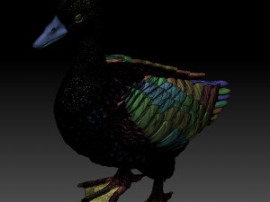 goose Model Cetak 3D