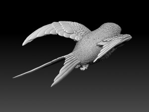 swallow 3D Print Model