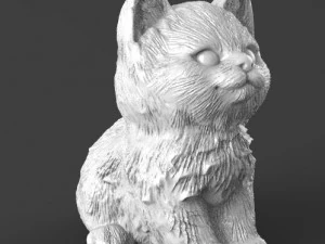 Katze 3D Druckmodell