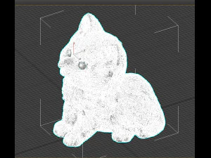 Katze 3D Druckmodell