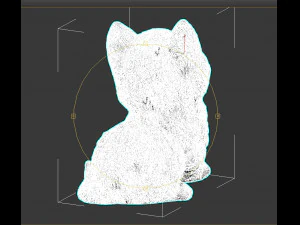 Katze 3D Druckmodell