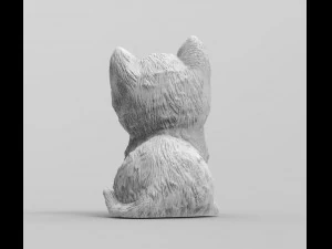 Katze 3D Druckmodell