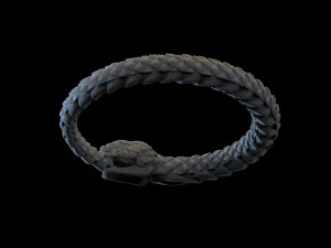 뱀 3D 프린트 모델