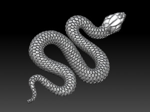 snake Modelo de impresión 3D