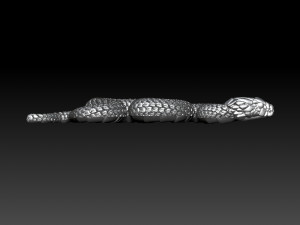 snake 3D 프린트 모델