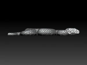 snake 3D Print Model
