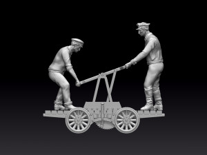 handcar 3D Print Model