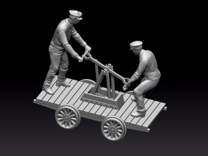 handcar 3D Print Model
