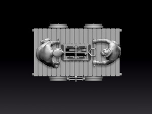 handcar 3D Print Model