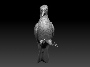 woodpecker 3D-printmodel