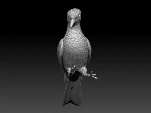 woodpecker 3D Print Model