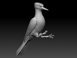 woodpecker 3D-printmodel