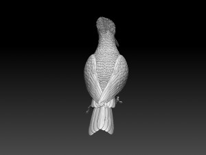 woodpecker 3D-printmodel
