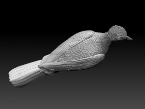 woodpecker 3D-printmodel