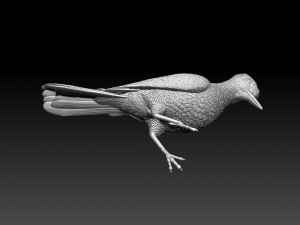 woodpecker 3D-printmodel