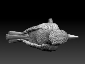 jay bird 3D प्रिंट मॉडल