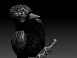 jay bird 3D प्रिंट मॉडल