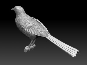 magpie Modelo de Impressão 3D