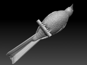 magpie Modelo de Impressão 3D