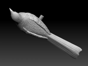 magpie Modelo de Impressão 3D