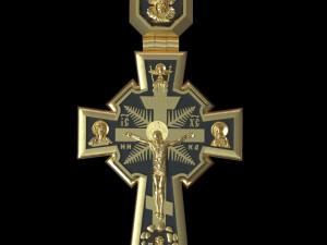 pendant cross 3D Baskı Modeli