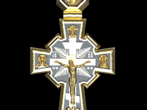 pendant cross 3D Baskı Modeli