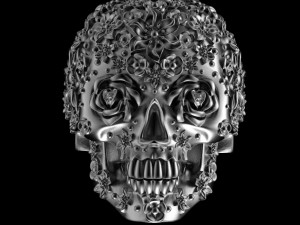 skull ring 3Dプリントモデル