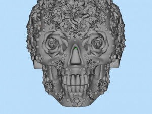 skull ring 3Dプリントモデル