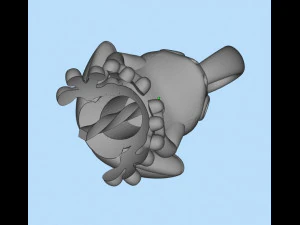 pendant frog 3D Print Model