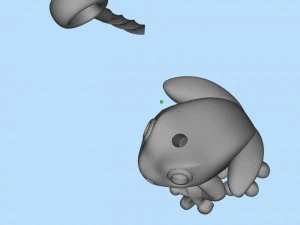 pendant frog 3D Print Model