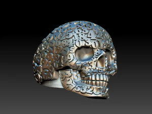 रिंग नंबर 3D प्रिंट मॉडल