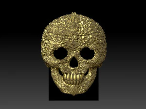 skull ring 3D Print Model