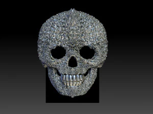 skull ring 3D Print Model
