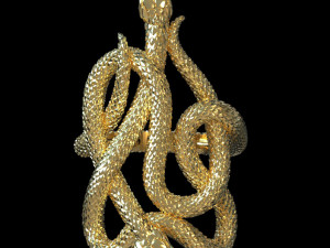ring snake Modello di stampa 3D